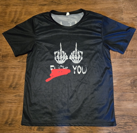 Vulgar Display Of Power T-Shirts Biker Tee lightweight rude skull Summer Shirt - Picture 2 of 5